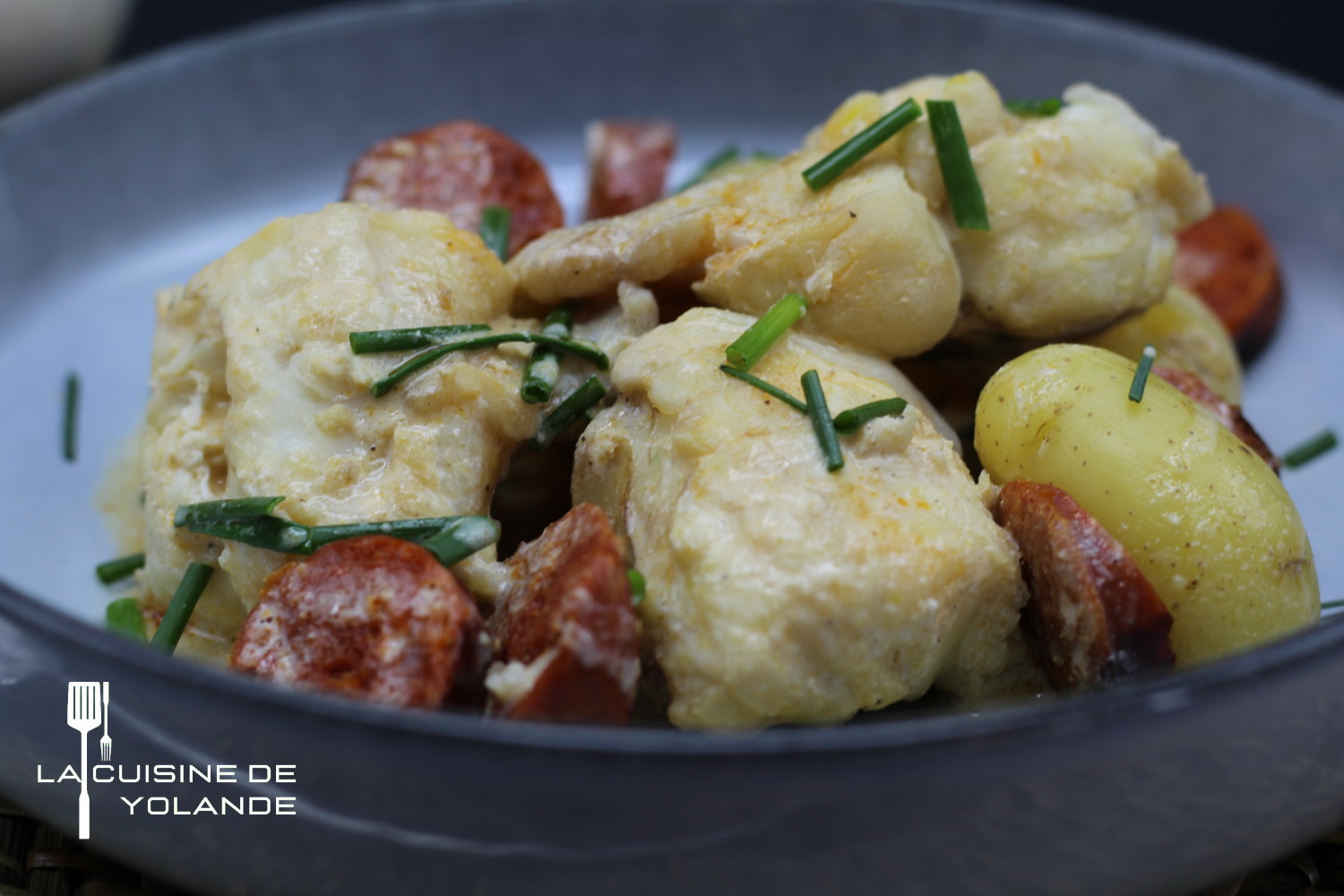 Ragoût de lotte au chorizo. – La Cuisine de Yolande
